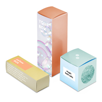 Emballage personnalisé bon marché boîte de produit d'emballage en papier cosmétique fantaisie pour bouteille d'huile d'essence de parfum