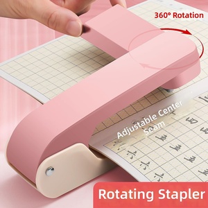 ZEQUAN 2025 <span class=keywords><strong>Grapadora</strong></span> Manual de Plástico Resistente con Brazo Giratorio de 360 Grados, 100 Hojas, Tamaño de Grapa de 25 mm, para <span class=keywords><strong>Folletos</strong></span> y Catálogos - Product Image 2