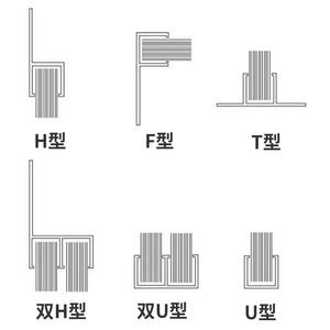 Fabriek Aanpassen H Type Deur Afdichting Borstel Industriële Lineaire Vorm Nylon <span class=keywords><strong>Strip</strong></span> Borstels Voor Het Reinigen - Product Image 2