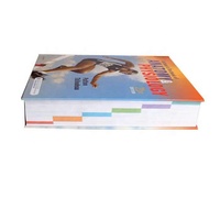 Livre anglais à dos rond super épais, reliure rigide, livre de référence en anglais pour langues étrangères, catalogue de produits personnalisé à couverture rigide