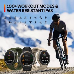 [Première mondiale] Zeblaze Vibe 7 Smartwatch robuste Faire/Recevoir des appels 25 jours d'autonomie de la batterie 100 + Modes sportifs Montre intelligente pour hommes - Product Image 4