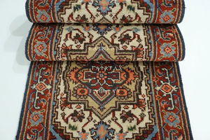 Tapis en laine et coton noué à la main 10x14 pieds, taille personnalisée - Tapis moderne pour sol domestique, très résistant, lavable et antidérapant - Product Image 6