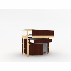 Comptoir de bijouterie de luxe moderne sur mesure, vitrine d'intérieur pour présentation de bijoux - Product Image 5