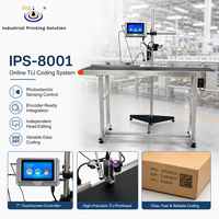 Sistema de Marcado por Inyección de Tinta Térmica IPS-8001 con Sensor Fotoeléctrico y Codificador para Codificación de Líneas de Precisión