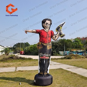 Muñeco Inflable Personalizado Sky Dancer con Soplador para Publicidad y Recepción en Tiendas - Product Image 3