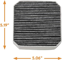 Penggantian Filter Pra-Pembersih Udara Khusus untuk Molekule Air Purifier Carbon HEPA Kompatibel OEM