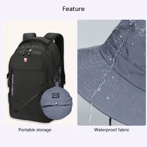 Outdoor Unisex Foldable Waterproof Bucket Quick Dry Nylon Packable Fishing Boonie Uv Protection Sun <b>Hat</b> Promotion Gifts - Product Image 3