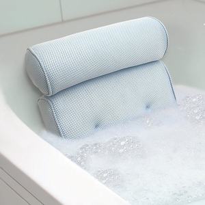 Accessoires de <span class=keywords><strong>baignoire</strong></span> Ventouse antidérapante Oreiller de bain ergonomique pour le soutien du cou Appuie-tête - Product Image 6