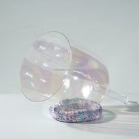 Bol chantant en cristal de quartz de haute qualité Cosmic Light, instrument de guérison sonore pour la thérapie sonore, portable