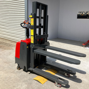 Rẻ hơn 1.5t Tự nâng đôi Stacker điện đầy đủ điện xe tải Pallet & xe nâng 3 mét đạt kép nâng động cơ - Product Image 6