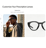 Lunettes intelligentes Meta Gen2 HEADLINE AI à commande vocale artificielle, enregistrement 3K