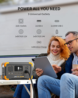 Centrales électriques portables PECRON E300LFP 600W 288Wh, vente en gros, alimentation extérieure 220V 110V, générateur à panneaux solaires
