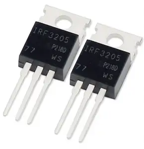 Irf3205トランジスタ3205Irf3205pbf電子部品To220Mosfet 55V 110AIc電界効果トランジスタ