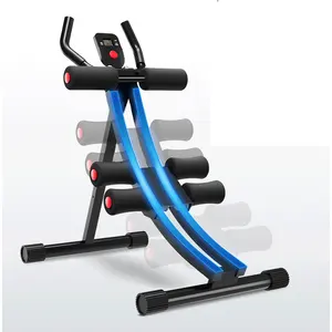 Pembentuk tubuh peralatan kebugaran vertikal perut Ab Coaster pelatih pinggang bulat Power Latihan mesin perut
