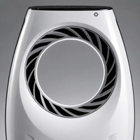Ventilateur de refroidissement sans pales en plastique à commande mécanique, minuterie 7,5H, installation sur table, vitesse du vent 5M/S, idéal pour chambre et voiture - Meilleures ventes