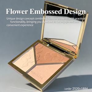 บรอนเซอร์เนื้อฝุ่นวีแกนกันน้ำ ขายดี พร้อมประกายเมทัลลิก สำหรับผิวขาว - Product Image 2