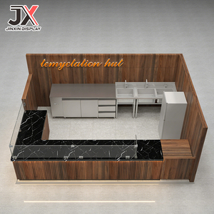 Mueble de Exhibición de Alimentos para Mostrador, Diseño Minimalista y Personalizado de Lujo, para Restaurante, <span class=keywords><strong>Tienda</strong></span>, Cafetería Premium, <span class=keywords><strong>Bar</strong></span> - Product Image 4