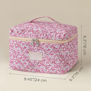 Cute Floral Coquette Aesthetic Toiletry <b>Bag</b> Make up Cosmetic <b>Bag</b> for Women Toiletry Travel Make up Organizer <b>Bag</b> - Product Image 2