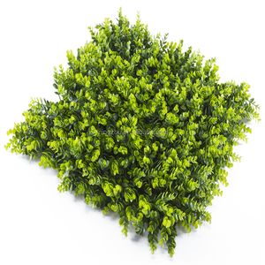 Panneau mural en gazon artificiel en plastique Factory IVY, <span class=keywords><strong>haies</strong></span> artificielles en buis, résistant à l'eau, durable pour les surfaces verticales - Product Image 3