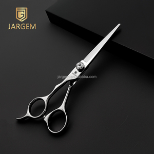 Ciseaux à cheveux classiques pour <span class=keywords><strong>gaucher</strong></span> Outils de coupe de cheveux professionnels VG10 de 6 pouces avec vis diamantée réglable - Product Image 1