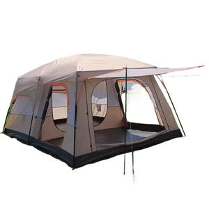 Carpa Familiar Resistente a la Intemperie para Acampar en Condiciones Extremas y Viajes en Condiciones Adversas, Dos Habitaciones, Venta Directa de Fábrica - Product Image 1