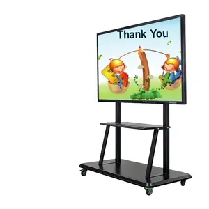 Power 86 Smart Board Interactief Scherm Whiteboard Met Backlight Eenvoudig Te Gebruiken En Interactief