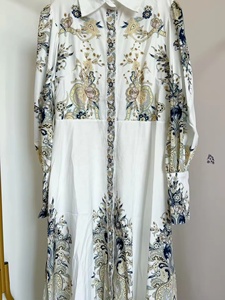 Abayas musulmanas tradicionales al por mayor: túnicas árabes, ropa estilo túnica islámica, <span class=keywords><strong>atuendo</strong></span> <span class=keywords><strong>de</strong></span> Medio Oriente, turco y <span class=keywords><strong>de</strong></span> los Emiratos Árabes Unidos - Product Image 5