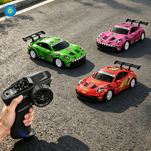 Coche <span class=keywords><strong>de</strong></span> Carreras RC 4WD a Escala 1:24 con Giroscopio, <span class=keywords><strong>Control</strong></span> Remoto Totalmente Proporcional, Luces LED, Alta Velocidad, Vehículo RC <span class=keywords><strong>de</strong></span> Alta Gama - Product Image 1