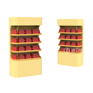 Étagères d'affichage en bois pliables et recyclables personnalisées, support de sol, supports de <span class=keywords><strong>magasin</strong></span>, se vendent <span class=keywords><strong>bien</strong></span> dans les magasins de détail - Product Image 5