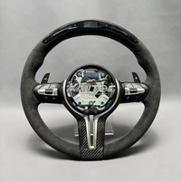 Volant en cuir Alcantara suède, volant M Performance compatible avec BMW F30 F10 F32 F10 F20 F07 F01 E46 E60 E90 M3 M4 M5