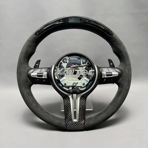 <span class=keywords><strong>Volant</strong></span> en cuir Alcantara daim <span class=keywords><strong>M</strong></span> Performance pour <span class=keywords><strong>BMW</strong></span> F30 F10 F32 F10 F20 F07 F01 E46 E60 E90 M3 M4 M5 - Product Image 4