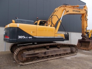 Excavadora de orugas multifunción original de Corea usada Hyundai 305LC-9 Hyundai de alta eficiencia en buenas condiciones a la venta - Product Image 6
