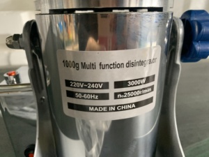 Thiết Bị Nghiền Xay Gạo 100G 150G 200G 250G 300G Máy Xay Gia Vị Cho Công Nghiệp - Product Image 3