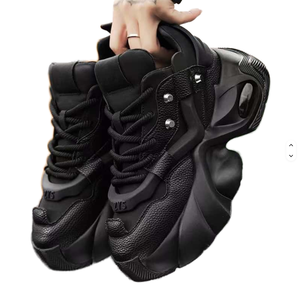 Basketball-style sports shoes with windproof thick soles and waterproof polyurethane <b>insoles</b>. New style for casual wear. - Product Image 1