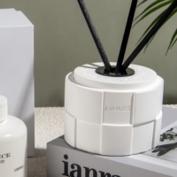 Coffret cadeau de parfum de maison haut de gamme Diffuseurs d'arôme frais de capacité de 120ml avec bâton de roseau et bouteille de plâtre pour chambre à coucher salon