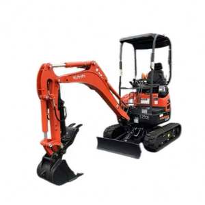 Mini-excavatrice Kubota U17 de qualité supérieure, fournisseur de mini-excavatrices sur chenilles avec moteur Kubota, excavatrice agricole à vendre - Product Image 1