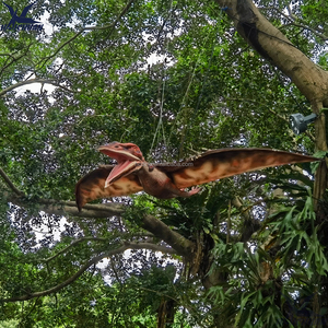 Proveedor Profesional de Modelos de Dinosaurios - Pterodáctilo Animatrónico Realista que Vuela en el Aire para Decoración de Parques Temáticos al Aire Libre - Product Image 1