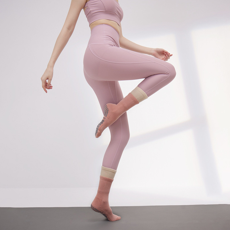 Doble capa rosa y beige