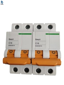 เบรกเกอร์ขนาดเล็ก EA9AN2C16 แบบ 2 ขั้ว 16A แบบ C Curve MCB สำหรับป้องกันวงจรไฟฟ้าในครัวเรือน - Product Image 1