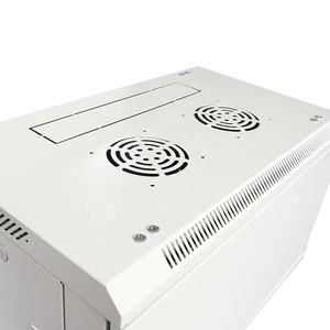 Rack de servidor de acero LE 6U blanco, montado en pared, con cerradura, tamaño personalizado, gabinetes de 19 pulgadas, para centros de datos, aplicaciones informáticas en exteriores. - Product Image 6