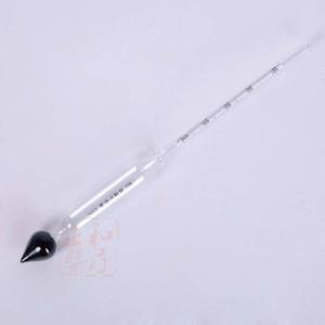 Alcohol Hydrometer 0-100 Degrees Glass Concentration Meter For Liquor Measurement - Product Image 2