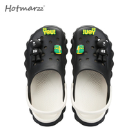 Chaussures pour hommes de conception créative à prix d'usine sabots eva de dessin animé de couleurs environnementales d'été pour l'extérieur