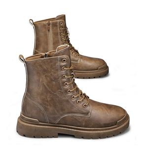 Durable Classical Fashion Outdoor Dress Shoes <strong>Men</strong> Black Brown Genuine Leather <strong>Chelsea</strong> Boots Luxury Retro Style Slip-On Ankle - Product Image 6