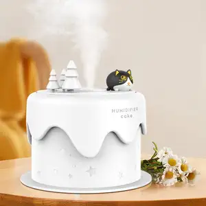 Hadiah natal untuk wanita pelembap udara Nebulizer penyebar Aroma penting pelembap udara Mini