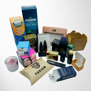 Cajas de Embalaje para Productos Nuevos, Caja de Papel Blanca para Cosméticos, Caja de Cartón Personalizada para Paquetes Médicos, Caja Pequeña de Cartón - Product Image 1