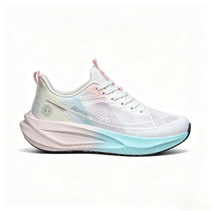 <span class=keywords><strong>Scarpe</strong></span> <span class=keywords><strong>da</strong></span> Corsa Personalizzate <span class=keywords><strong>da</strong></span> <span class=keywords><strong>Donna</strong></span> 2026, Sneakers Traspiranti in Fly-knit con Suola Morbida Ondulata / Fabbrica OEM ODM - Product Image 4