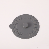Couvercles anti-poussière en silicone couvercle de tasse réutilisable mignon étanchéité ventouse tasses couverture anti-poussière étanche thé café couvercle tasse accessoires