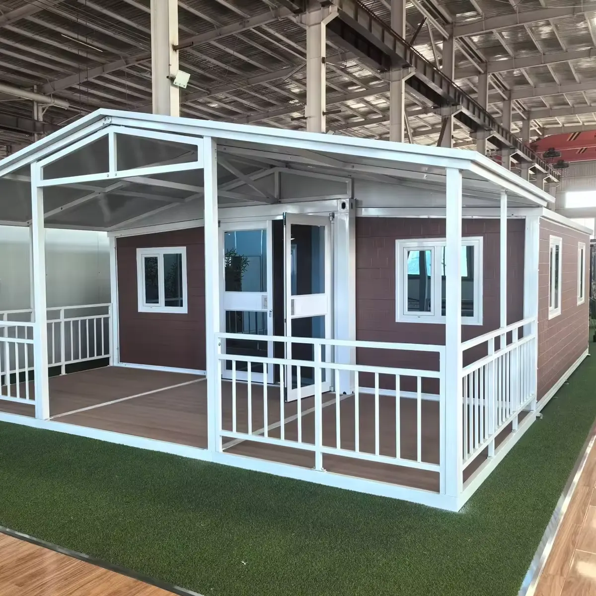 XH Luxury 40ft Modular Container House Expandable Solar Energy Prefabricated Mobile Office Foldable Meeting Room & Warehouse