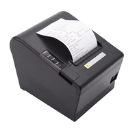 Printer POS 80mm Gaya Desktop Thermal dengan Pemotong Otomatis dan Perangkat Lunak POS Gratis dari Pabrik