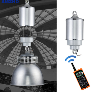 Elevador de Lámparas LED Inteligente para Techo Alto, Carga de 15 kg, Control Remoto, 110V-220V, Cable de Acero Doble - Product Image 2